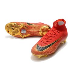 Nike Mercurial Superfly 6 Elite FG Hombres -Rojo Oro Negro_4.jpg